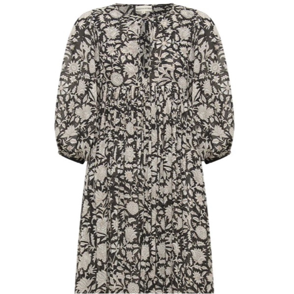 Daughters of India Kyra Midi dress black size small